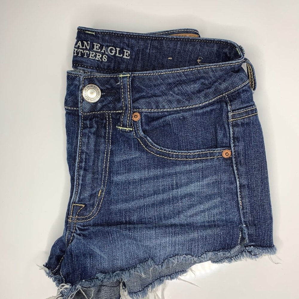 American Eagle Denim cut-off shorts